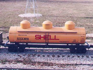 Gary Brothers' Shell tank car